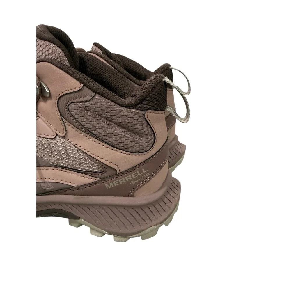 Merrell Speed Strike 2 Waterproof Hiking Boot Outdoor Camping Rose Pink Womens 8